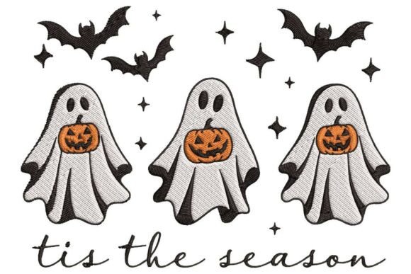 Cute Ghosts Embroidery Review for Boutique Apparel