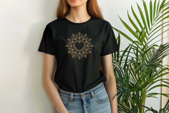 Elegant Heart Mandala Frame Design Review