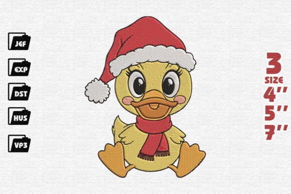 Review: Adorable Christmas Duckling Design