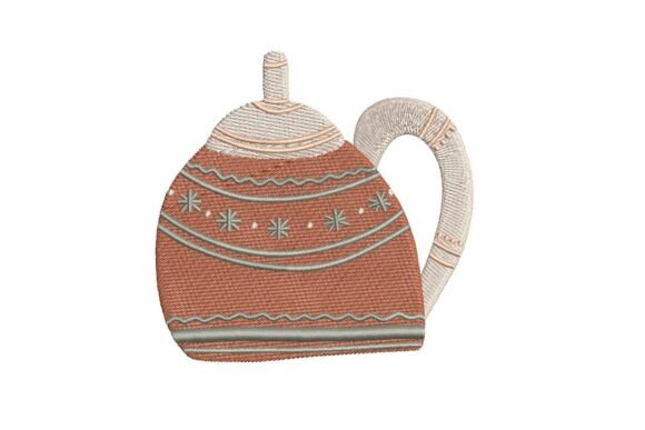 Review: Boho Christmas Teapot Embroidery Design