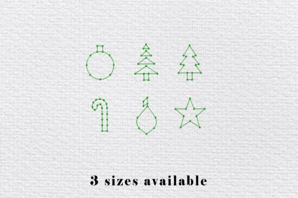 Review: Christmas Outline Embroidery Bundle for Etsy