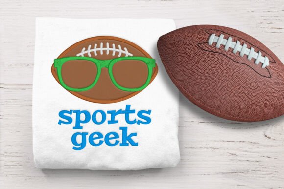 Review: Football Geek Applique Embroidery Design