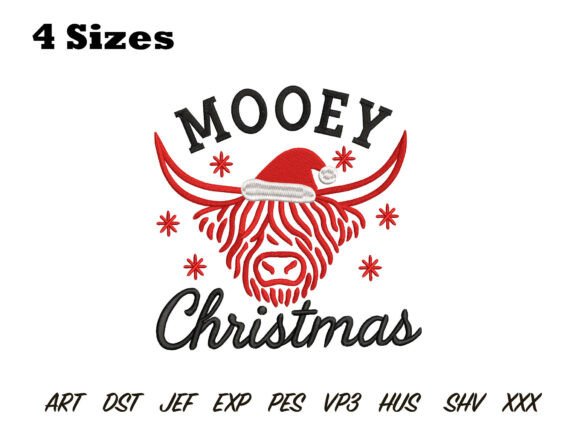 Review: Mooey Christmas Embroidery Design for Makers