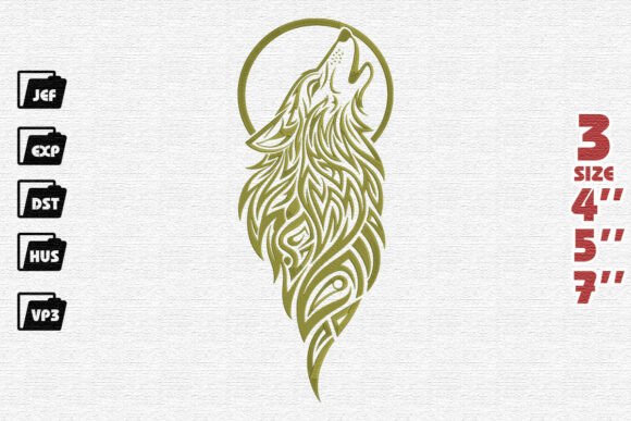 Tribal Wolf and Moon: A Designer’s Review